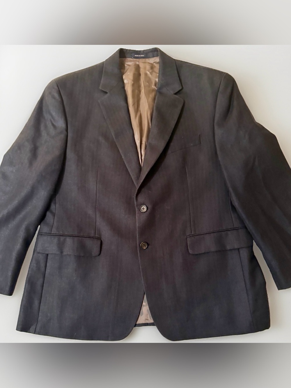 Ralph By Ralph Lauren Blazer Sport Coat Silk Wool Navy 44S Mens 2 Button Blk Lbl